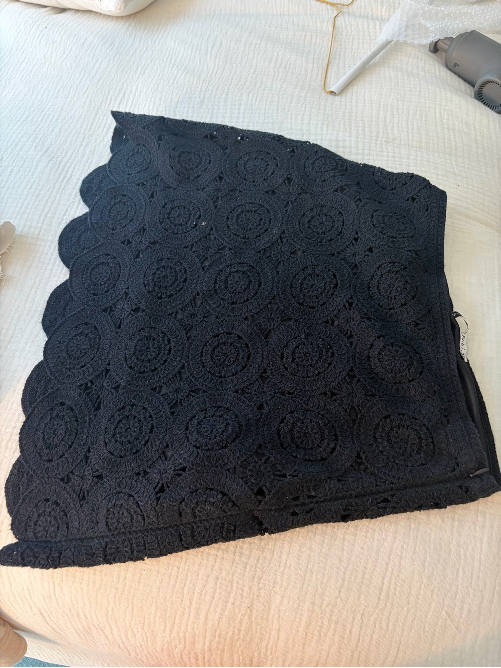 Abercrombie & Fitch Black Stretch Knit Skirt